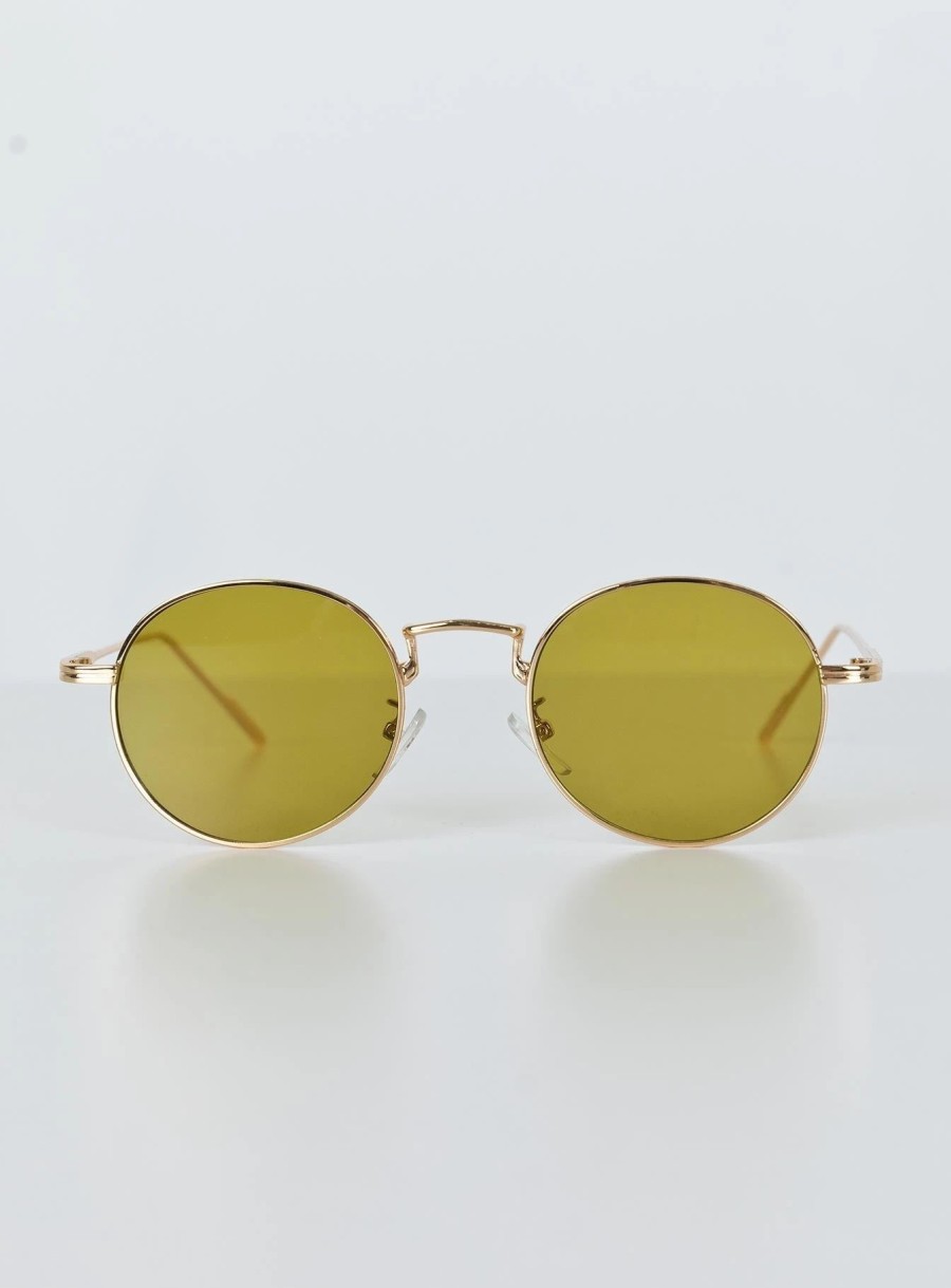 Accessories * | Princess Polly Norbury Sunglasses Light Gold