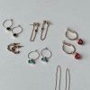 Accessories * | Princess Polly Queen Of Charms Earring Pack Gold