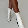 Shoes * | Princess Polly Snatched Boots White