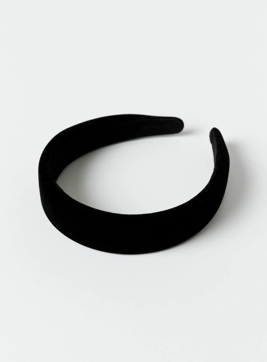 Accessories * | Princess Polly Denia Headband Black