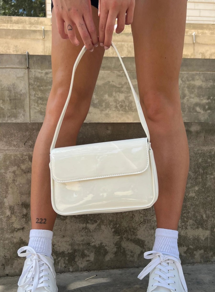 Accessories * | Princess Polly Caplan Bag White