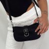 Accessories * | Princess Polly Casita Buckle Crossbody Bag Black