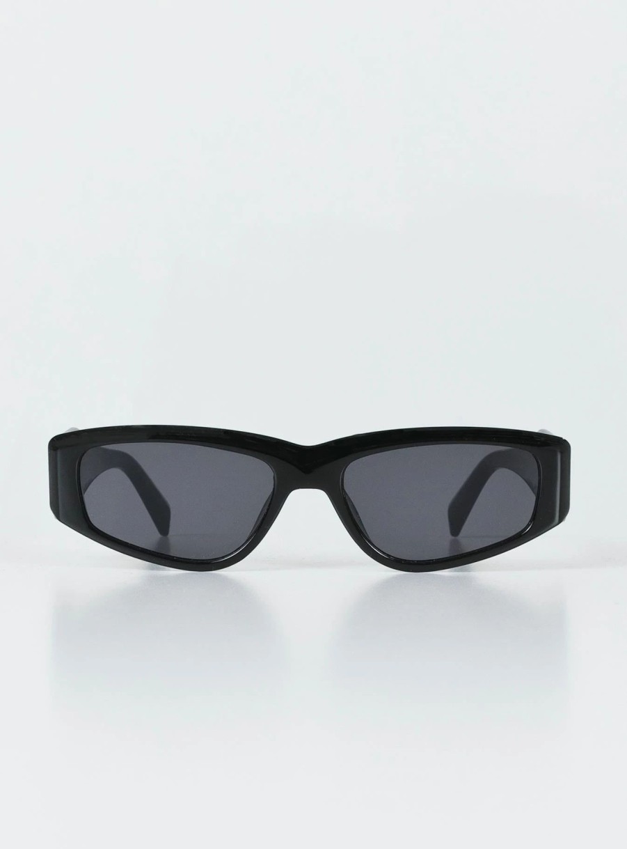 Accessories * | Princess Polly Look Into My Eyes Sunglasses Black