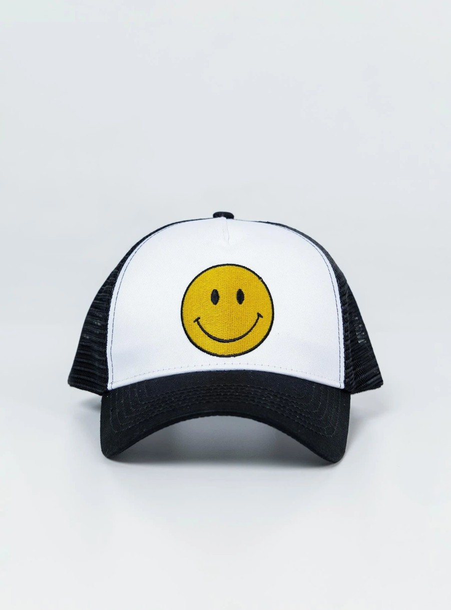 Accessories * | Princess Polly Fired Up Trucker Hat / White Black