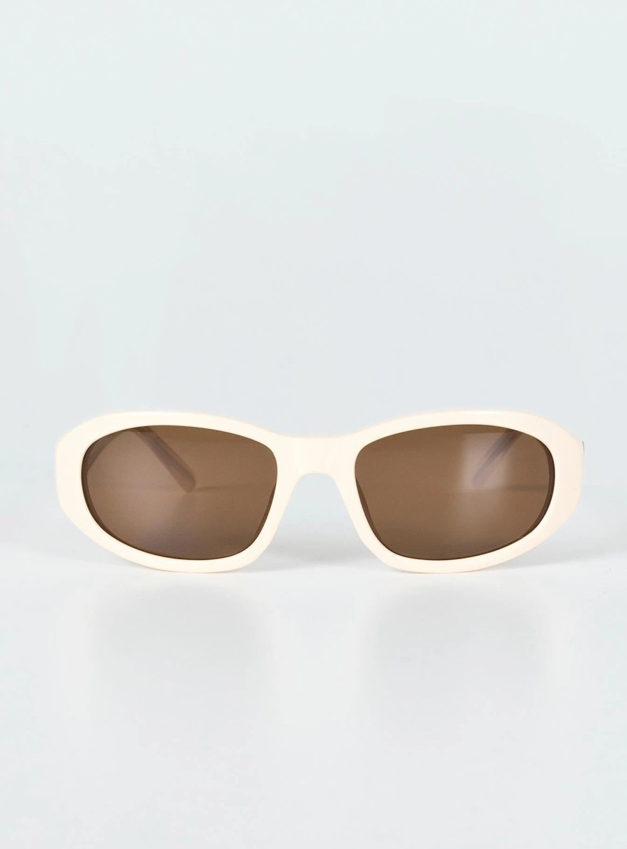 Accessories * | Princess Polly Cabrera Sunglasses Beige