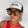 Accessories * | Princess Polly Yeah Girl Trucker Hat Brown