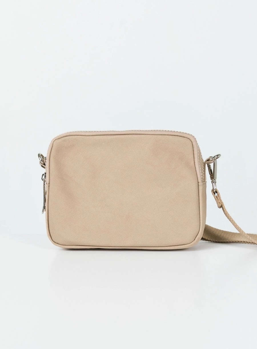 Accessories * | Princess Polly Austyn Crossbody Bag Beige