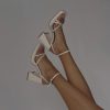 Shoes * | Princess Polly Cammie Heels Cream