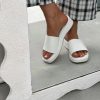 Shoes * | Princess Polly Lower Impact Delia Sandals White