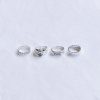 Accessories * | Princess Polly Lower Impact Hutton Ring Pack Silver