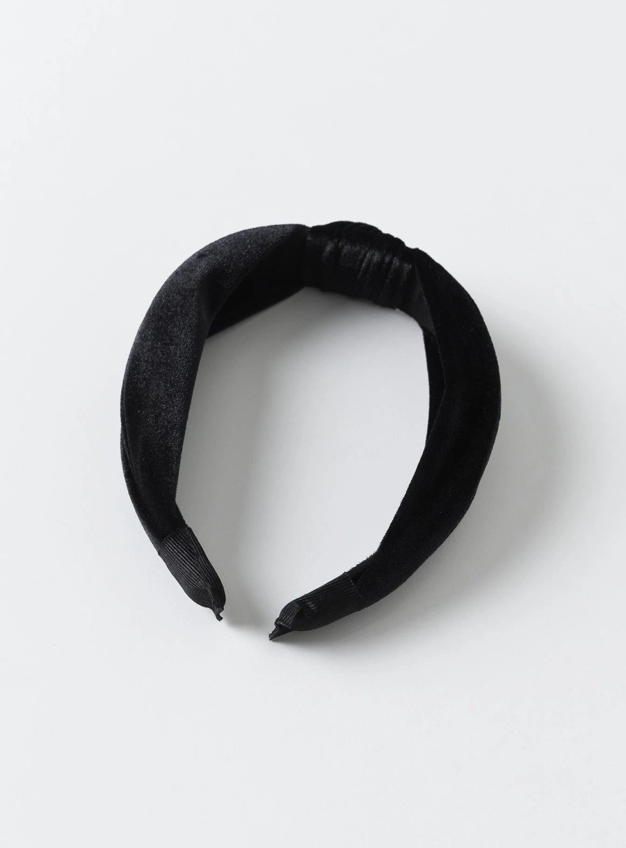 Accessories * | Princess Polly Prudence Headband Black