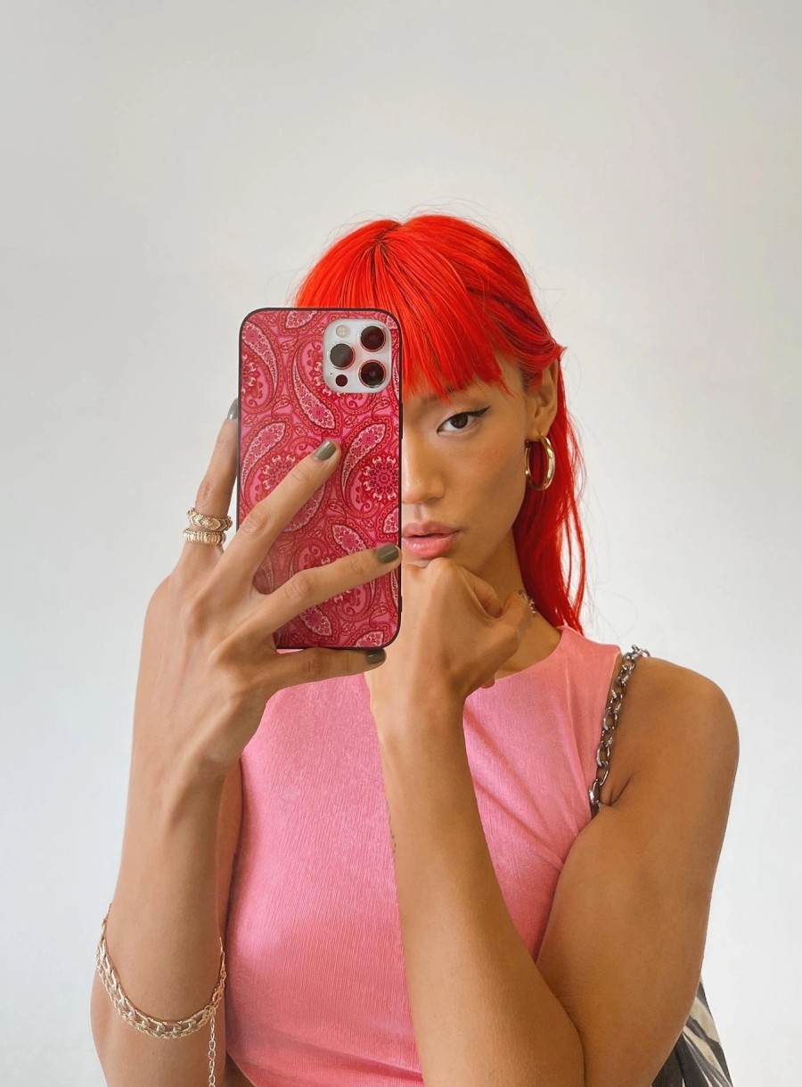 Accessories * | Princess Polly Happy Soul Iphone Case Red Multi