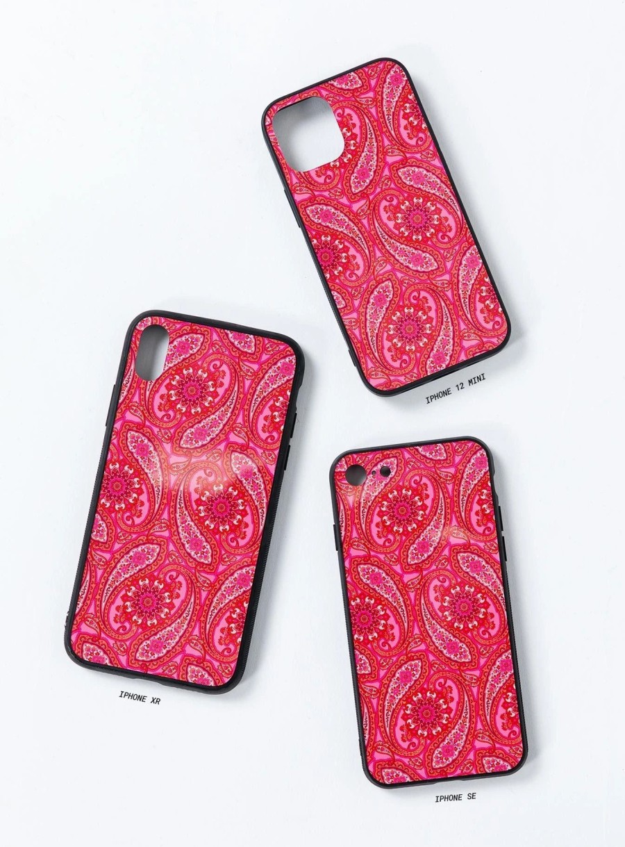 Accessories * | Princess Polly Happy Soul Iphone Case Red Multi