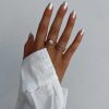 Accessories * | Princess Polly Time Out Ring Set Gold