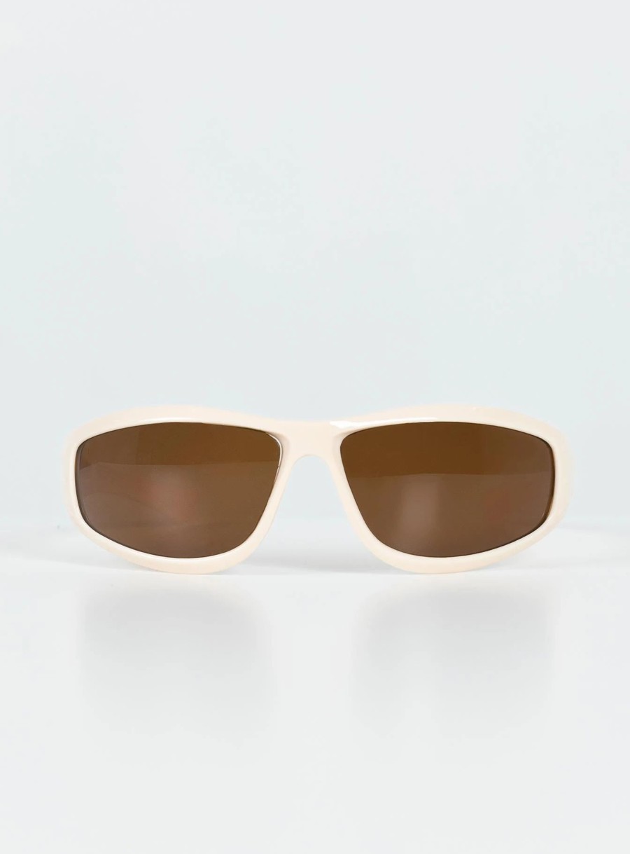 Accessories * | Princess Polly Mora Sunglasses Beige