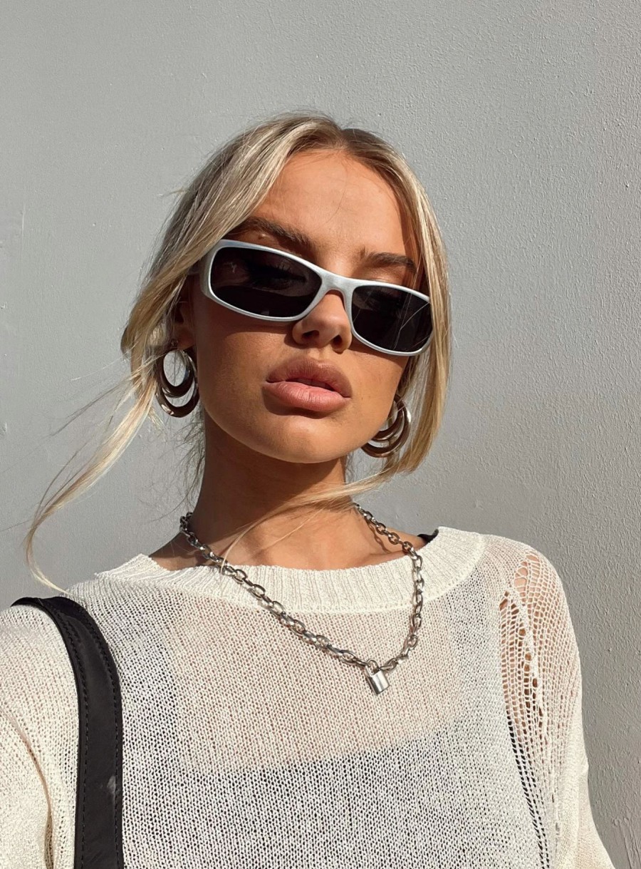 Accessories * | Princess Polly Wallace Sunglasses Chrome