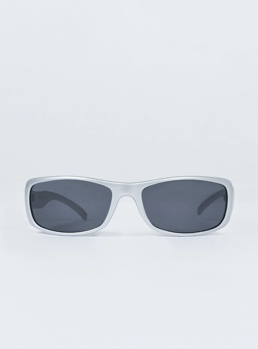 Accessories * | Princess Polly Wallace Sunglasses Chrome