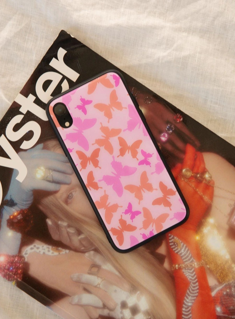 Accessories * | Princess Polly Fly Away Iphone Case Pinks Pink Multi