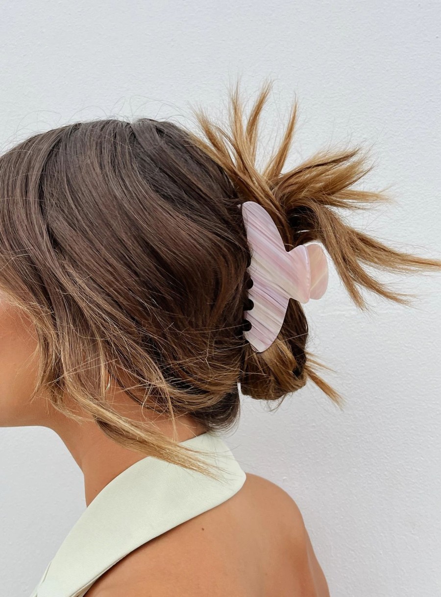 Accessories * | Princess Polly Rosalita Hair Clip Pink