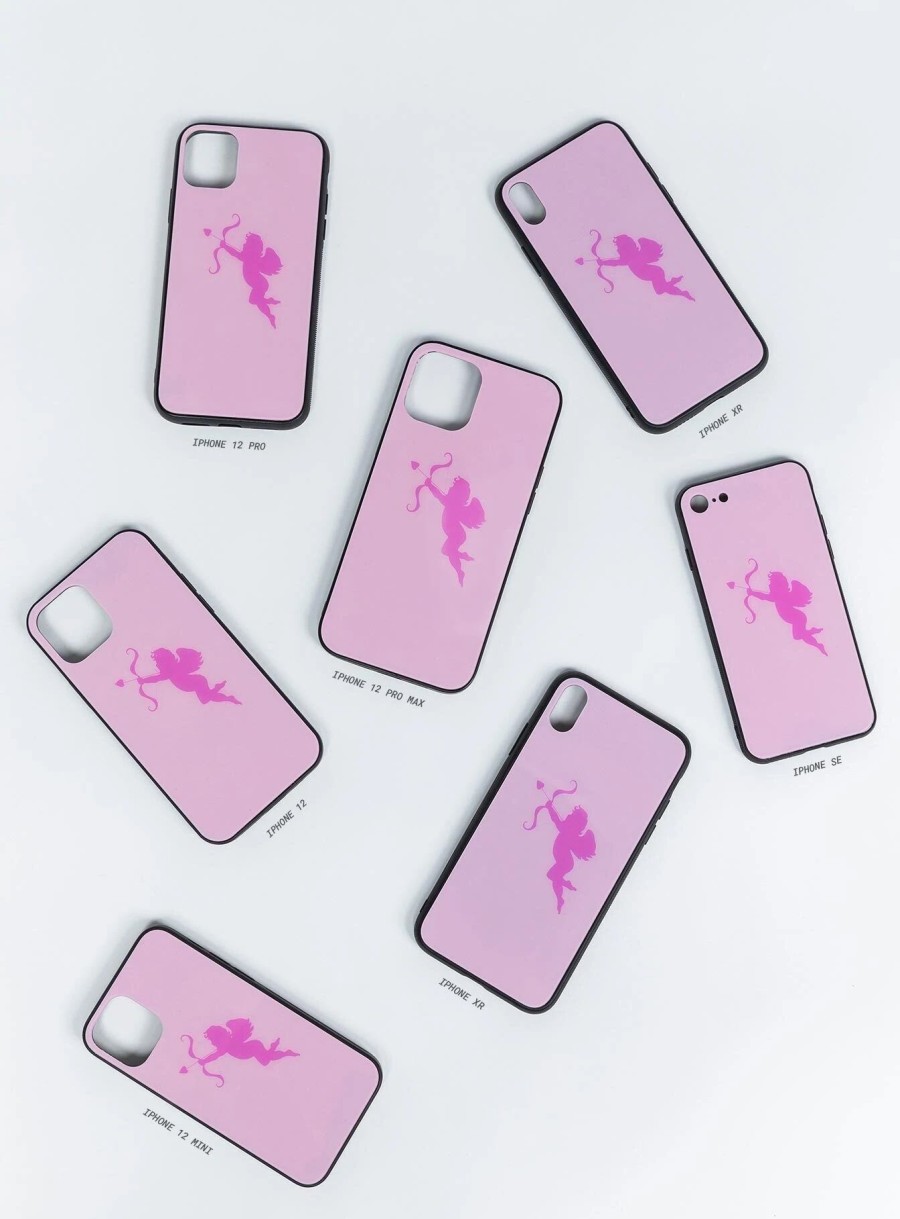 Accessories * | Princess Polly Cupids Arrow Iphone Case Pink