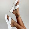 Shoes * | Princess Polly Pump It Up Platforms White