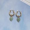 Accessories * | Princess Polly Breaking Hearts Earrings Green