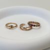 Accessories * | Princess Polly Lower Impact Dawney Ring Pack Gold