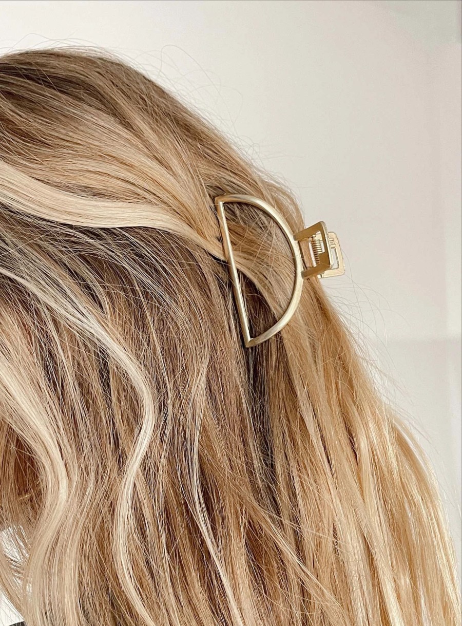 Accessories * | Princess Polly Howley Hair Clip Gold