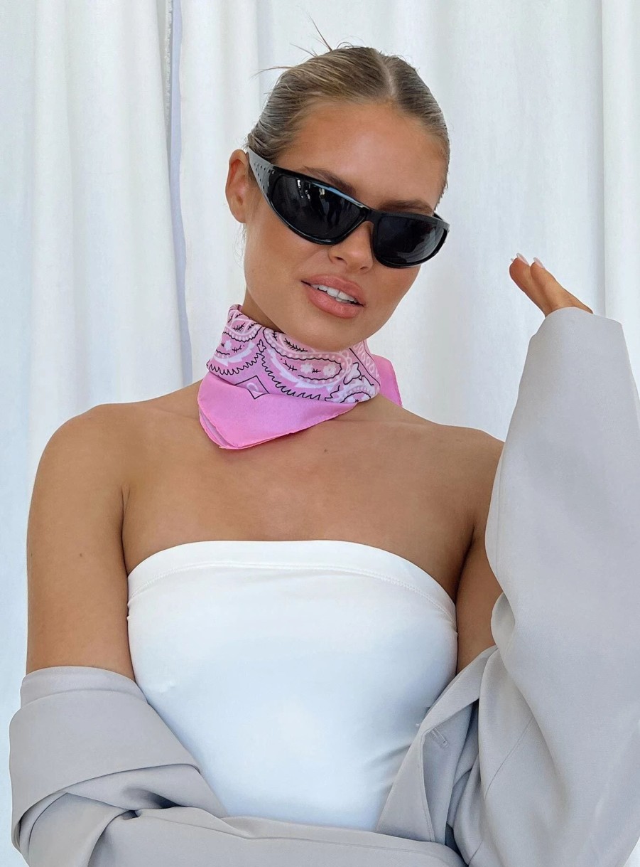 Accessories * | Princess Polly Oneill Bandana Pink