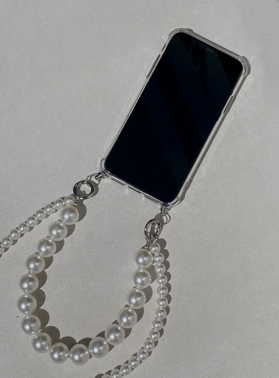 Accessories * | Princess Polly Laruche Iphone Case / White Clear