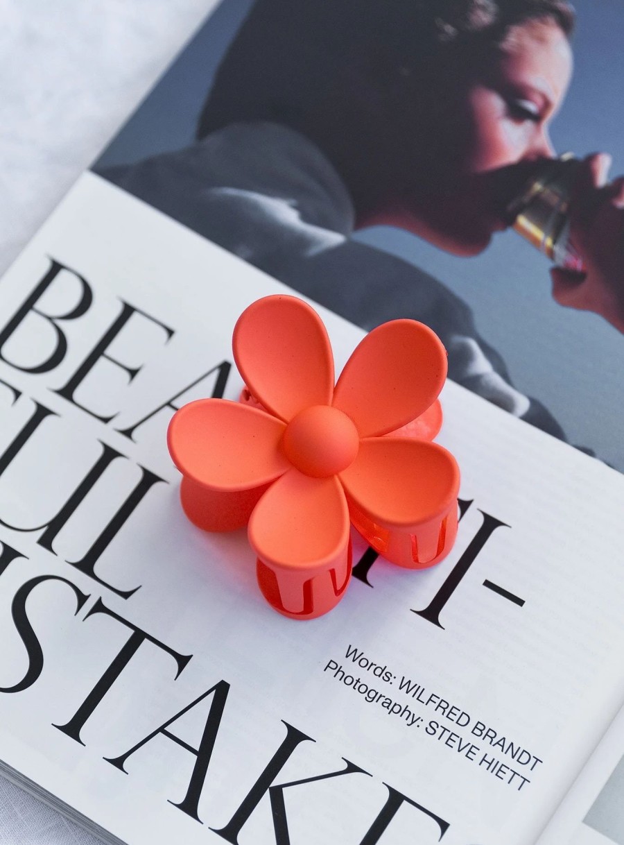 Accessories * | Princess Polly Last Summer Hair Clip Orange