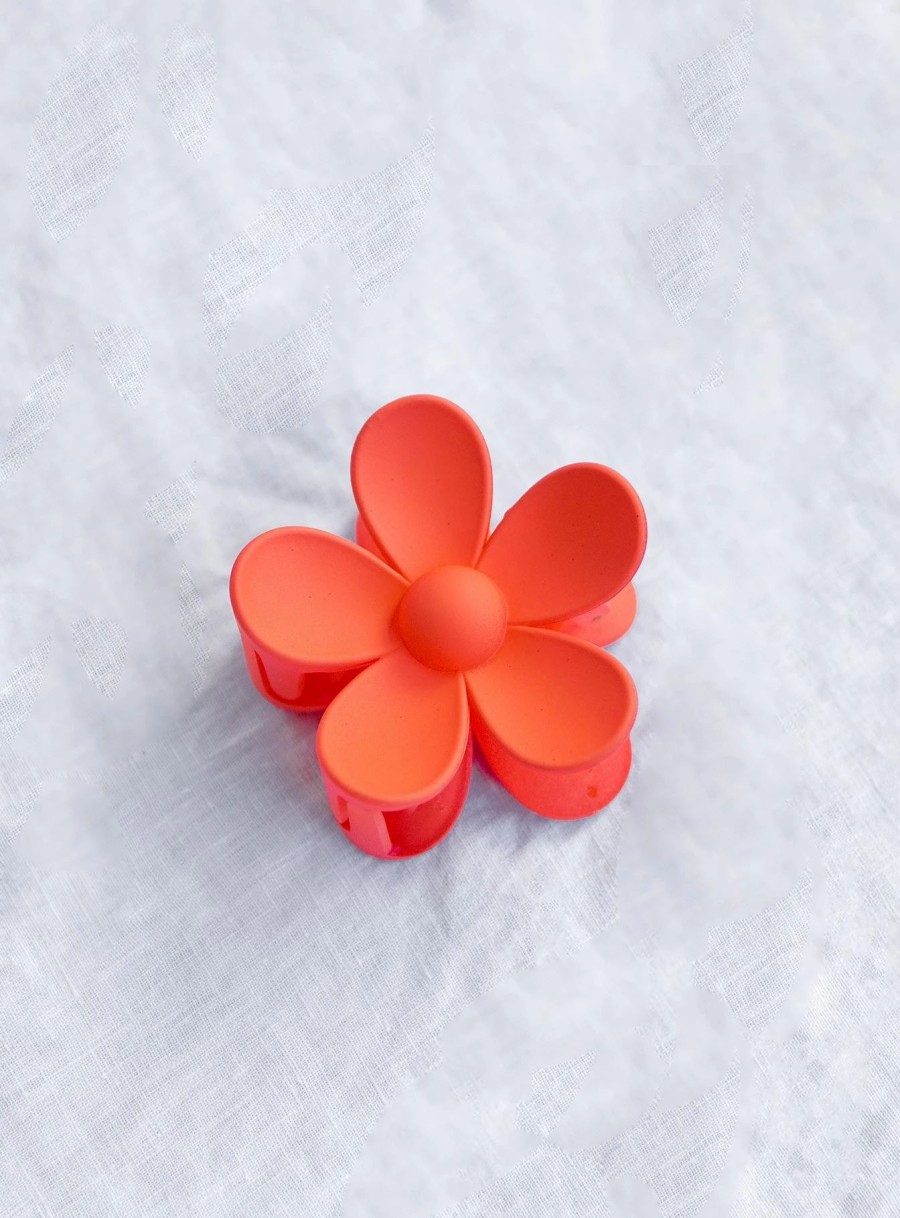 Accessories * | Princess Polly Last Summer Hair Clip Orange