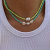 Accessories * | Princess Polly Cliff House Necklace Pack Green