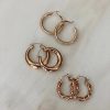 Accessories * | Princess Polly Lower Impact Ciara Earring Set Gold