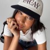 Accessories * | Princess Polly Vacay Hat / Navy Cream