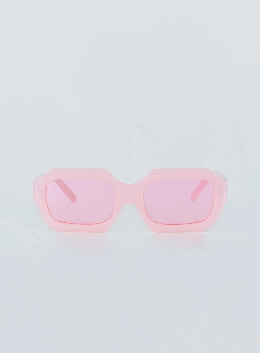 Accessories * | Princess Polly Hampshire Sunglasses Pink