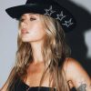 Accessories * | Princess Polly Headline Cowboy Hat Black