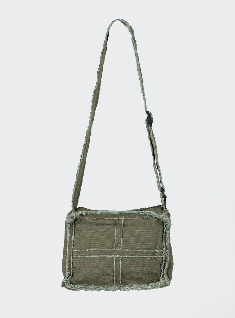 Accessories * | Princess Polly Deverell Crossbody Bag Khaki