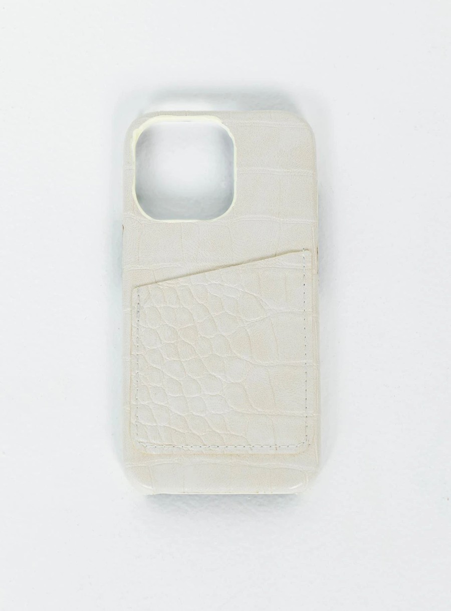 Accessories * | Princess Polly Emilio Iphone Case Cream