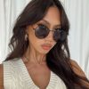 Accessories * | Princess Polly Golden Hour Sunglasses Black