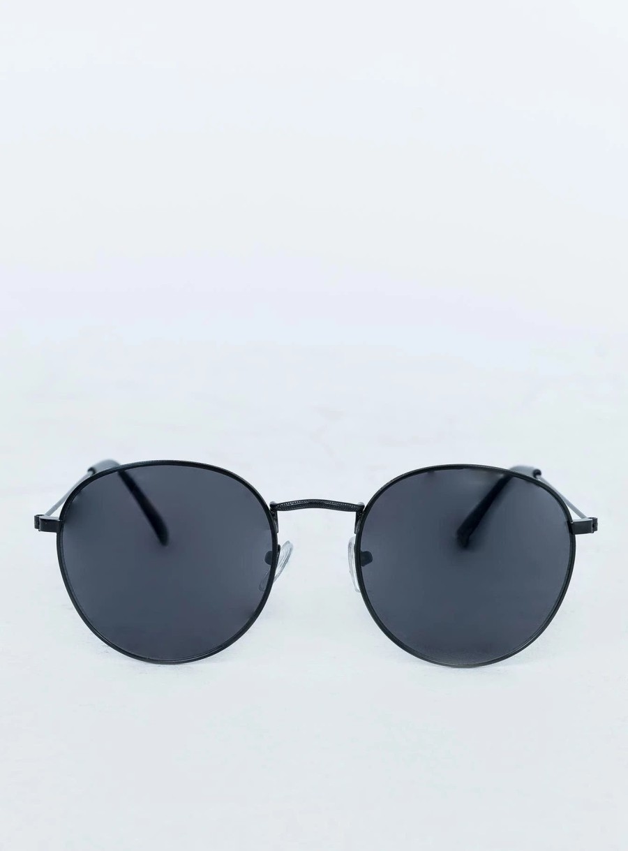 Accessories * | Princess Polly Golden Hour Sunglasses Black