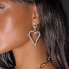 Accessories * | Princess Polly Desy Earrings / Clear Gold