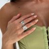 Accessories * | Princess Polly Lower Impact Turk Ring Pack Silver