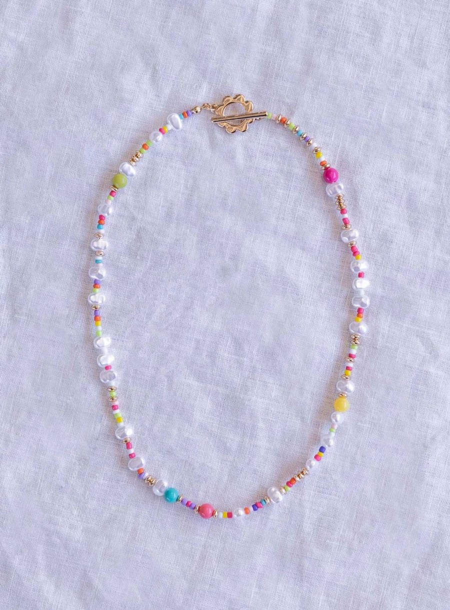 Accessories * | Princess Polly Triton Necklace Gold / Multi