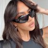 Accessories * | Princess Polly Mora Sunglasses Black