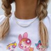 Accessories * | Princess Polly Dream On Necklace Gold / White