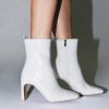 Shoes * | Princess Polly Thriller Boots Croc White