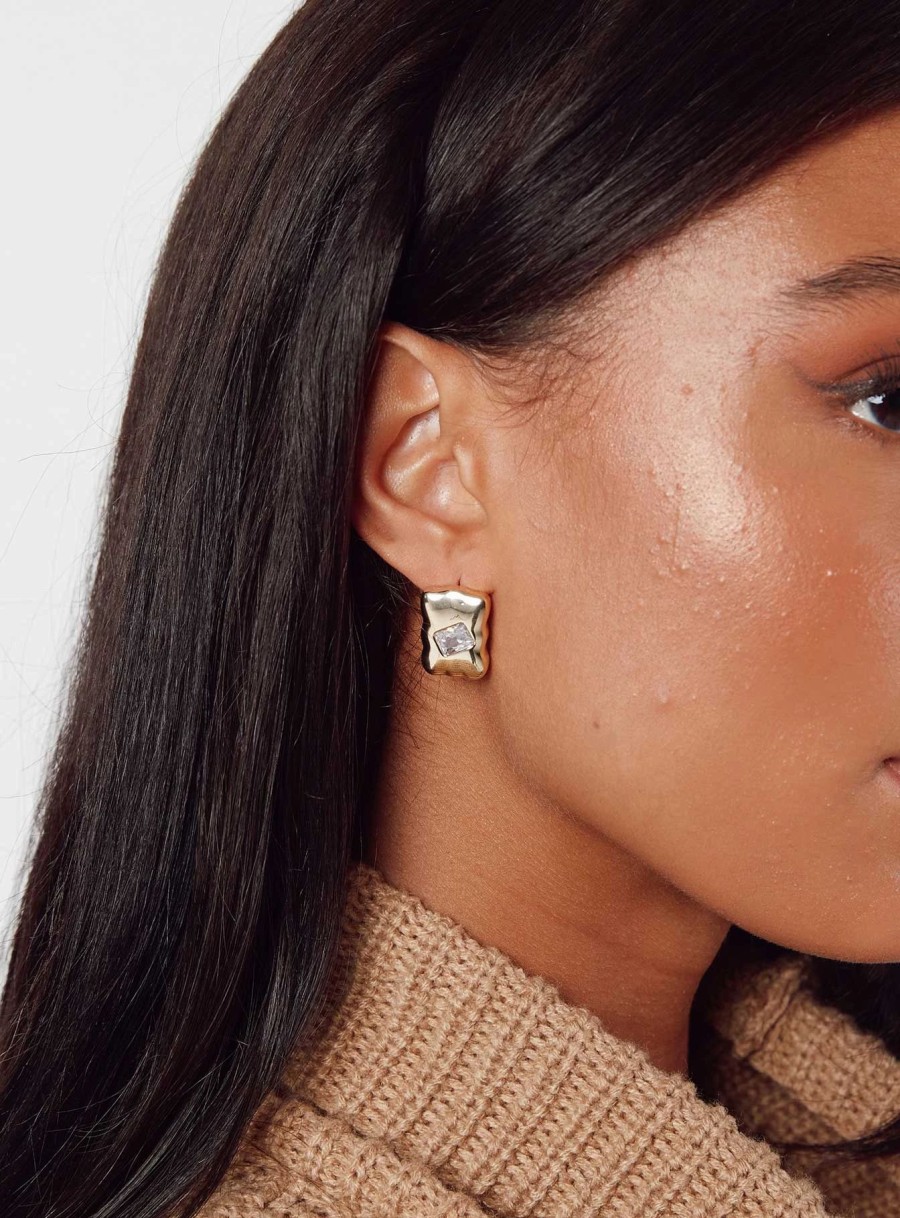 Accessories * | Princess Polly Phoebe Earrings Gold