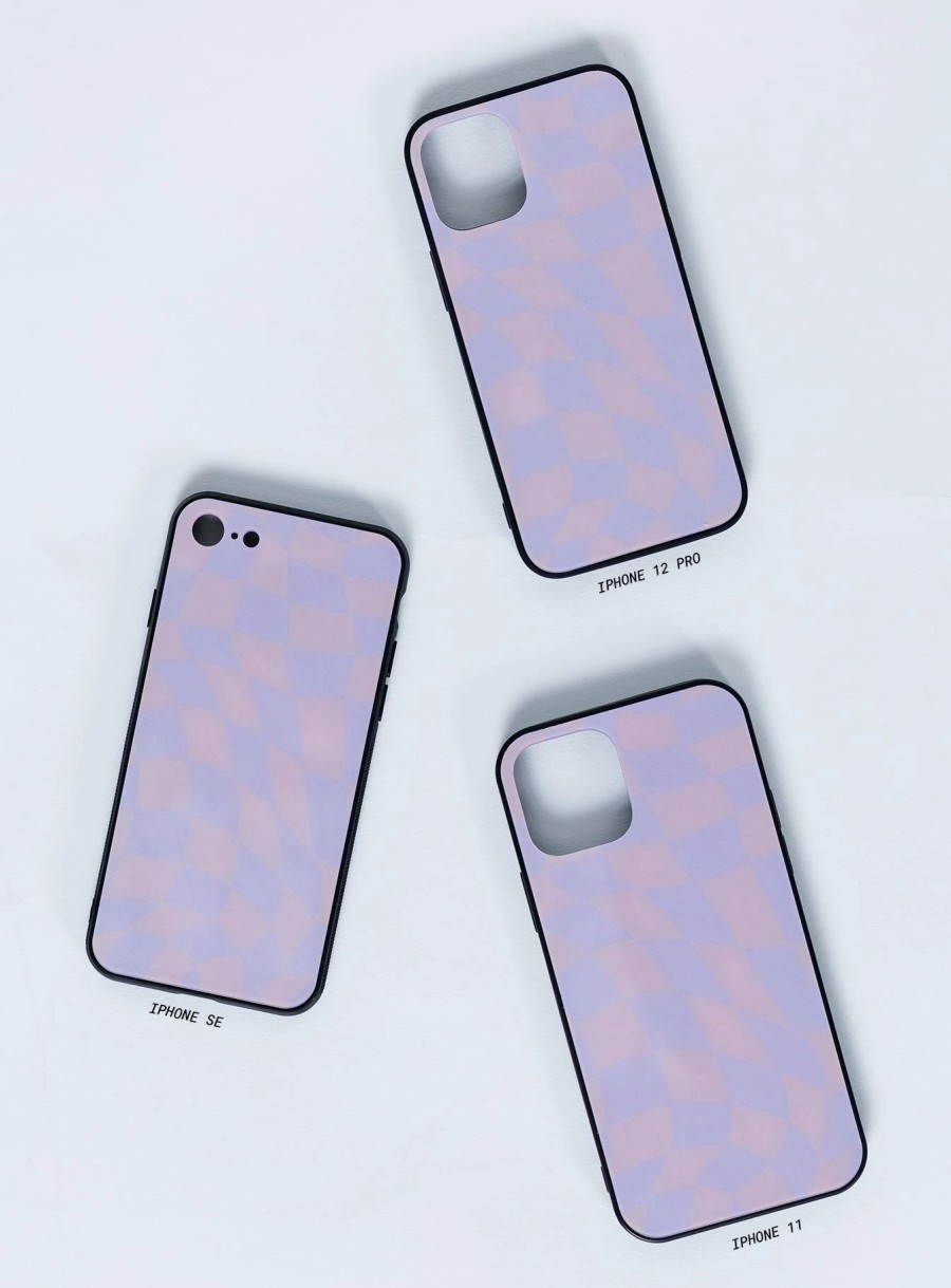 Accessories * | Princess Polly Tunnel Vision Iphone Case Pink / Lilac