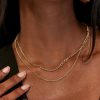 Accessories * | Princess Polly Two Chain Necklace Set Gold